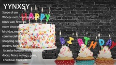 YYNXSY 10X8FT Black Brick Wall Background Photography Props Brick Birthday Pa…