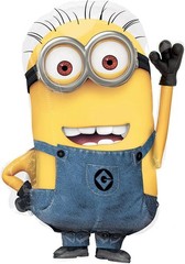 Descpicable Me Minions Stackers Party Supplies 9 pc Balloon Bouquet Decorations