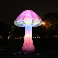 10FT Giant Inflatable Mushroom for Theme Park Party Event Stage Decoration