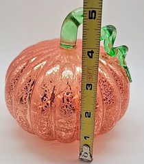 Halloween Autumn Fall Orange Pumpkin Light Up Battery Operated