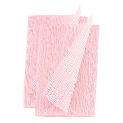 Crepe Paper Rolls DIY Decor 8.2ft Long 4 Inch Wide, Light Pink Pack of 2