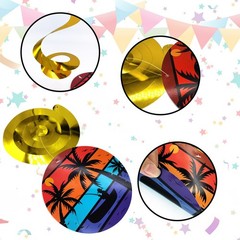 KALEFO 36 Pcs Retirement Party Decorations Hanging Swirls Assorted