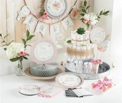 Creative Converting Country Floral Baby Shower Centerpiece Sticks 3 Count