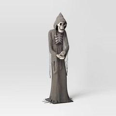Lewis & Friends 8′ Light Up Bruce The Skeleton Ghoul Outdoor Halloween