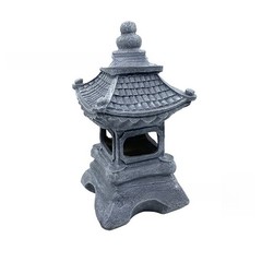 Solar Garden Statue Lantern Outdoor Light for Home Yard Landscape Decoration