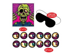 Kids Halloween Party Games Bundle – Zombie, Frankenstein, Dracula + Photo Props