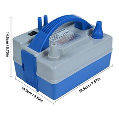 Balloon Pump ,Pump for Balloons,Portable Dual Nozzle Balloon Inflator/Blower …