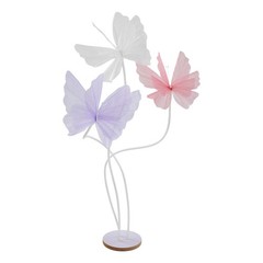 Artificial Giant 3-head Butterfly Decorations for Indoor/Outdoor Wedding Decor
