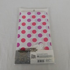 Spritz Giant Gift Bag Party Holiday Shower Polka Dot Pink Purple 80x40x20in New