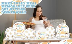 Here Comes The Son Baby Shower Decorations, Sunshine Plates and Napkins
