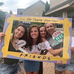 2026 Graduation Decorations Friends Theme Party Props & Photo Frames