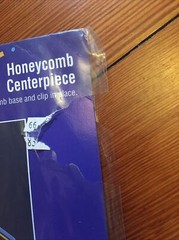 Vintage ‘TONKA’ Designware Honeycomb Centerpiece Party Decor (1998, Hasbro) A9