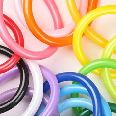 260Q Long Balloons Kit with Pump,100Pcs Long Skinny Twisting Balloons Rainbow Co