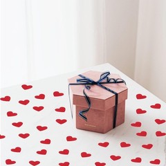 Red Heart Sequins Wedding Confetti Valentine Scatter Bridal Table Decor
