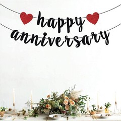 Happy Anniversary Banner, Anniversary Party Decorations, We Still Do, Happy W…