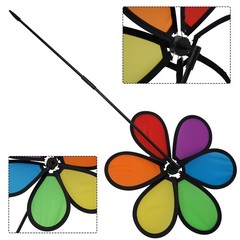Flower Windmill Spinner Wind Home Garden Decorative Yard Patio Outdoor Ornaments