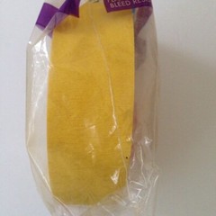 500Ft Jumbo Size Crepe Paper Streamers Buttercup Bright Yellow-Party Decoration