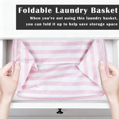 3 Pack Large Laundry Basket ，75L Waterproof,Collapsible Laundry Hamper