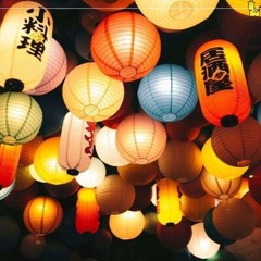 Japanese Hanging Lantern PVC Waterproof Sashimi Cuisine Ourdoor Lantern Decor