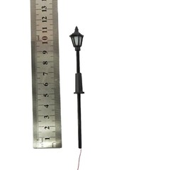 10PCS Model Railroad Train 1:72 Scale Lamp Posts Led Street Light Lamps 00 Gauge