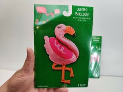 Hawaiian Luau Tropical Theme Party Lot of 3 Foil Balloon Pineapple #Fun Flamingo