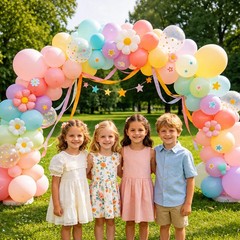 Pastel Balloons 100 Pack 12 inch Pastel Colors Latex Party Balloons for Birth…