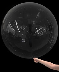 15PCS 20″/30″ Large Bubble Bobo Balloons set, Globos Burbuja De Pulgadas Tran…
