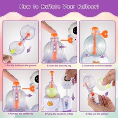 320pcs DIY Magic Balloon Craft Kit, Sticky Balloons Maker Toy Craft Kits for …