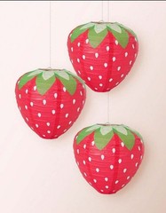 Strawberry Birthday Party Decoration Supplies