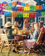 36 FT Cinco De Mayo Decorations, 2 Pack Mexican Party Banner, Plastic Fiesta Ban