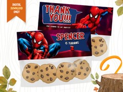 Spiderman DIGITAL Birthday Bundle, Spidey Party Bundle, Party Pack – YOU PRINT