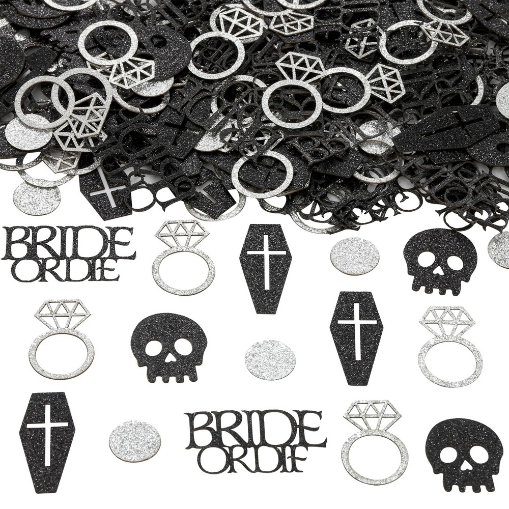 200pcs Bride Or Die Confetti Bachelorette Party Decorations for Women Girls, …