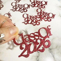 16 x Pieces Prom Decorations, Table Scatter, Prom 2026, Class of 2026