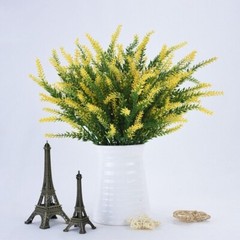 4pcs Artificial Lavender Plants Fake Flower Livingroom Life Atmosphere Decor