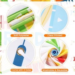 Music Note Banner Decorations for Kids – Happy Birthday Musical Instrument