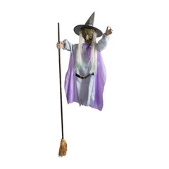 Halloween Animated Hovering Witch Animatronics Halloween Decorations Outdoor ET
