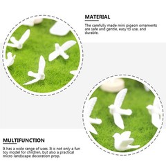 Unique White Decoration Enhance Your For Crafts and Fairy Gardens