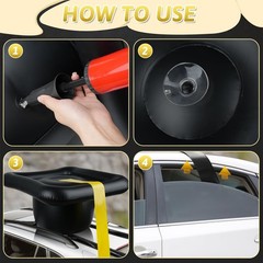27pcs Graduation Car Decoration Set – Inflatable Cap, Magnetic Decor for Class o