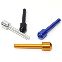 3Pcs Metal Straw Tube Party Tool Mixed Color Dispenser Bullet Home Men Gift