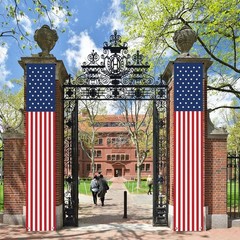 4th of July Decorations – Hanging American Flag Banners Patriotic Porch Sign …