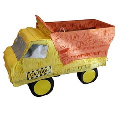 Dump Truck Pinata Construction Vehicle Birthday Decorations NEW
