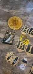 60th birthday party decorations