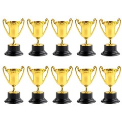 10PCS School Props Miniature Prizes Cup Model Trophies Sports Game Winner Award