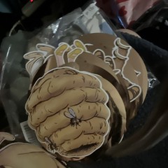 Baby Shower Hanging Swirl Decorations 18Pcs Winnie the Pooh Eeyore Gold Foil