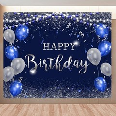 Happy Birthday Banner Photography Background
