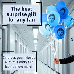 Severance Balloons for Birthday Party Decorations, 12 Pack Blue/Light B