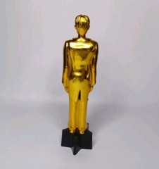Beistle Awards Night Gold Tone Male Statuette Award Party Decor Or Prize 2007