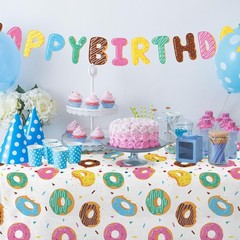 Donut Party Supplies Kit for 24 – Sweet 1st Birthday, Two Sweet and Donut Gro…