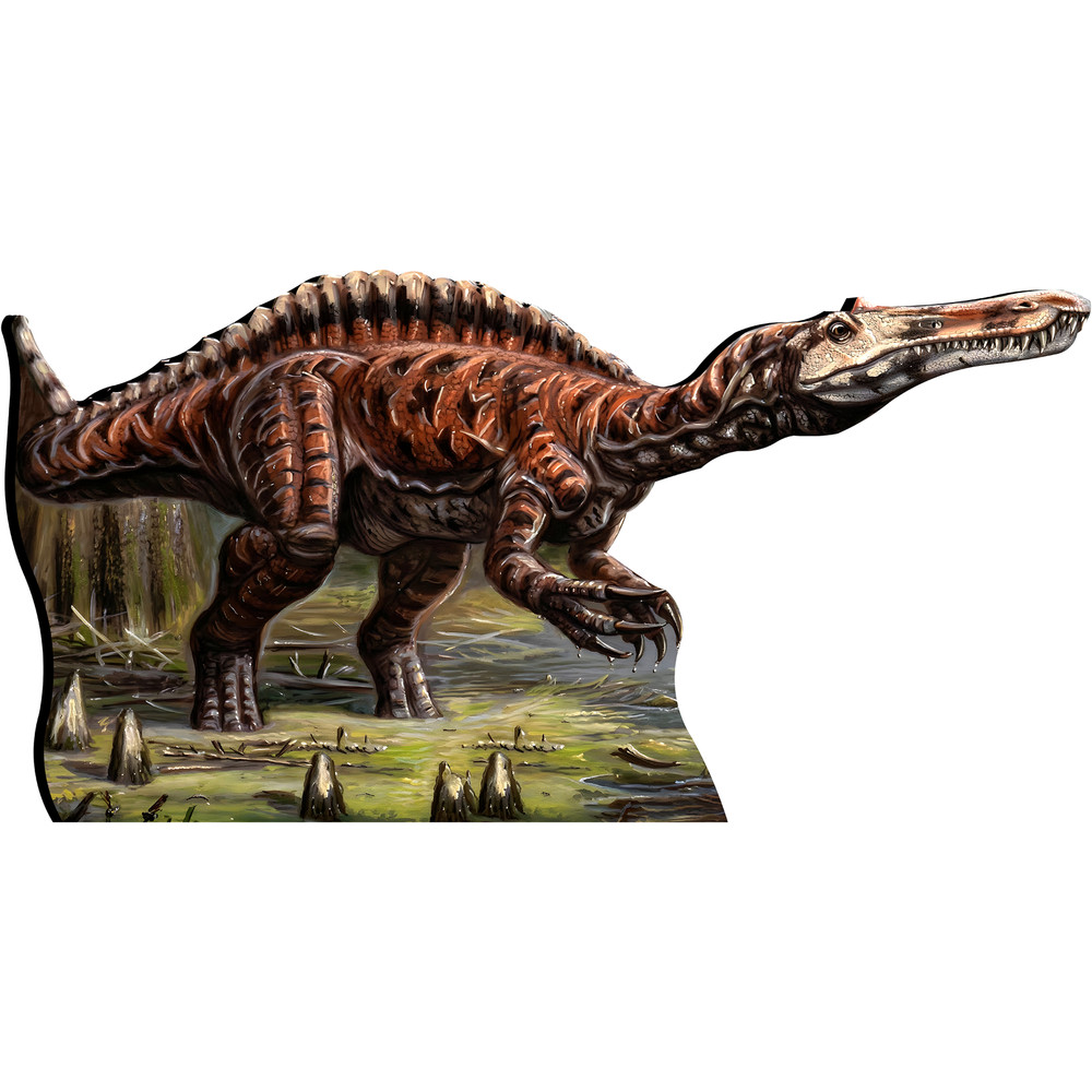 SP13667 Long Snout Swamp Spinosaurus Dinosaur Cardboard Cutout Standee Standup