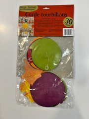 Fall Leaves 30 Piece Swirl Hanging Decorations Mega Value Pack Halloween Autumn